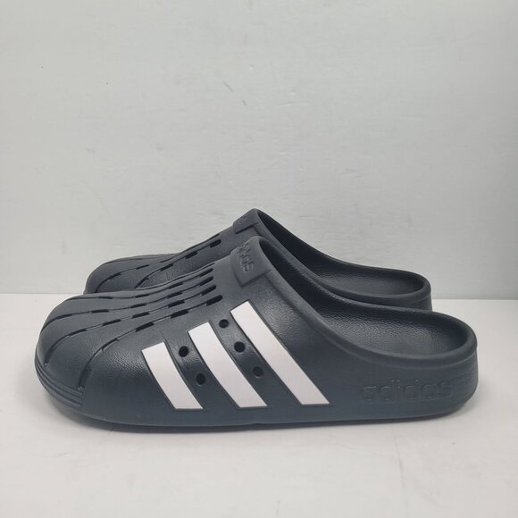 Adidas Adilette Men's Black Slip On Everyday Comfort  Clogs US Size 8 - Picture 2 of 8